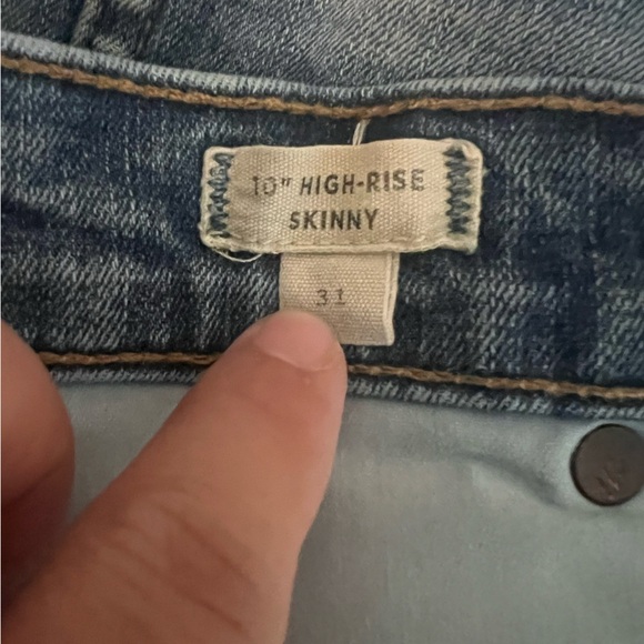 Madewell Women 10" High Rise Skinny Jeans - Picture 9 of 9